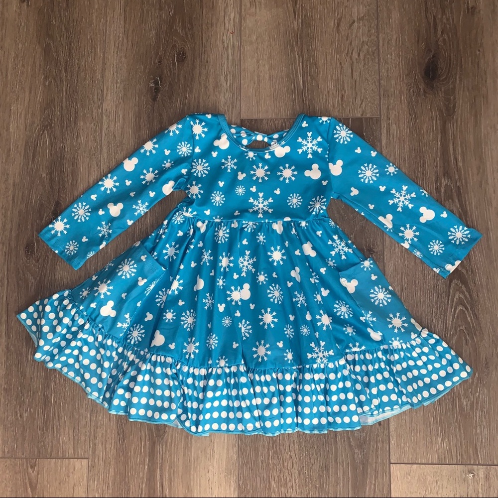 Disney Snowflake themed dress